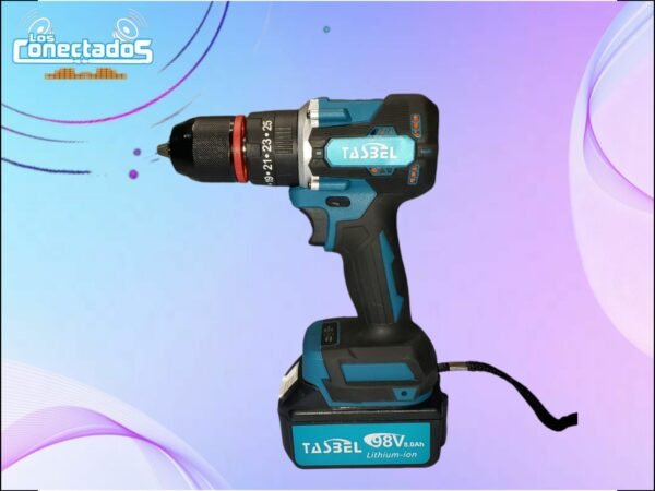taladro inalámbrico Tasbel 1/2 con 2 baterías