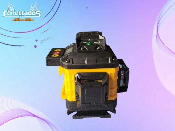 Nivel Láser 16 Líneas con Trípode – Luz Verde, Auto Nivelador y Pantalla Digital