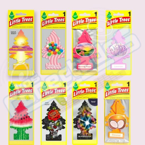 Pinos Aromáticos Little Trees – Caja de 24 Unidades (Variedad de Aromas) - Imagen 4