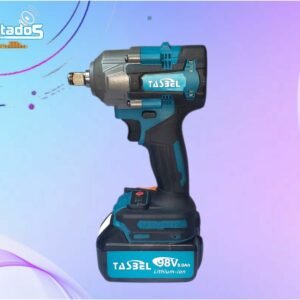 Llave de Impacto Inalámbrica Tasbel 2 en 1 – 330 Nm, Cuadrante 1/2", con Accesorios