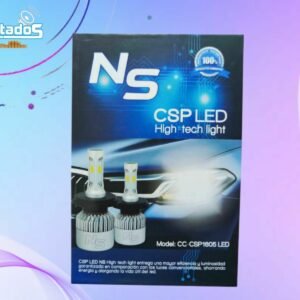 Ampolletas LED NS con Chip CSP – 8000 Lumens por Unidad (Modelos H4, H11, H7, H1, H3, 880, 9005)