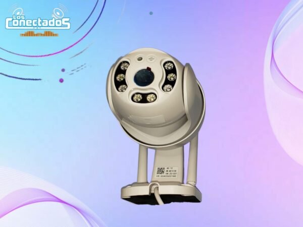 Cámara de Seguridad Exterior 360° WiFi con Visión Nocturna y Control por App