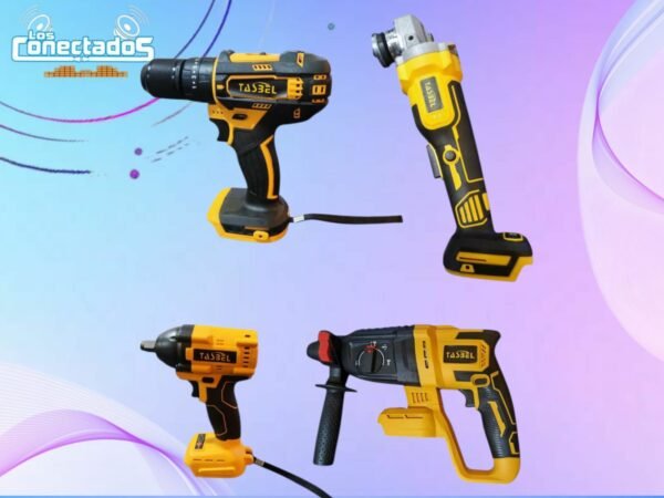 Maleta de Herramientas Inalámbricas Tasbel – Set 4 en 1