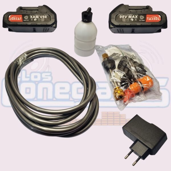 Hidrolavadora Inalámbrica Portátil a Batería – Compacta para Auto, Patio y Más - Imagen 3