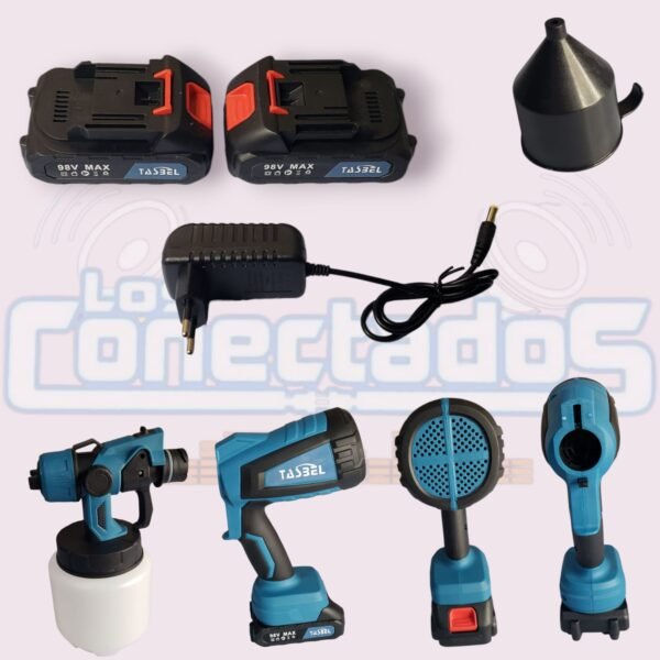 Pistola de Pintura Inalámbrica Tasbel 800 ml - Imagen 3