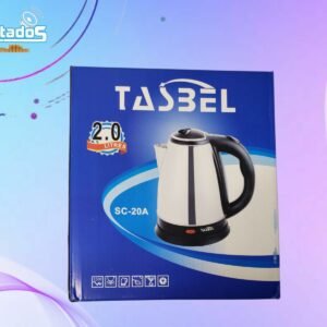 Hervidor Eléctrico Tasbel 2L – Acero Inoxidable 1500W con Apagado Automático