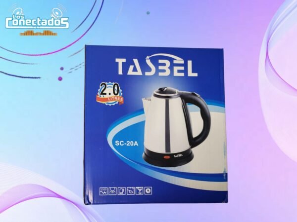 Hervidor Eléctrico Tasbel 2L – Acero Inoxidable 1500W con Apagado Automático