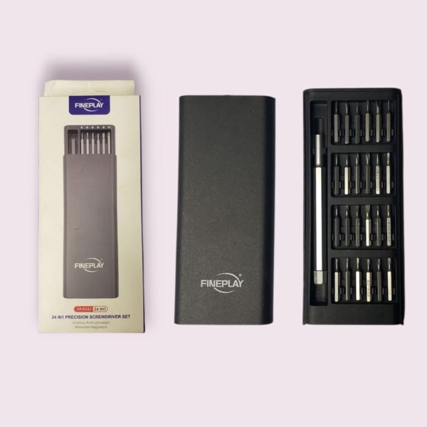 Set de Desatornilladores de Precisión con Perilleros 24 en 1 – Estuche - Imagen 2