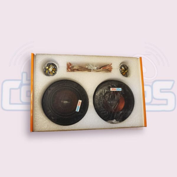 Kit de Componentes 4” Pervoi 450W | Medios + Tweeter para Auto - Imagen 3