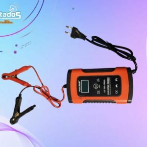 Cargador Automático de Baterías 12 V con Protección Inteligente y Pantalla