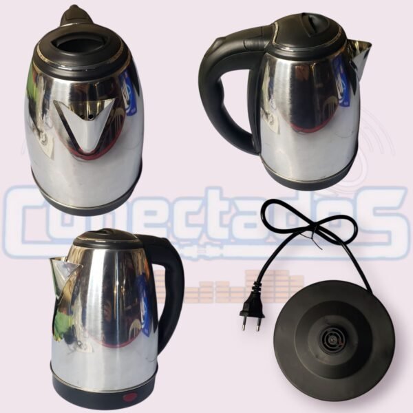 Hervidor Eléctrico Tasbel 2L – Acero Inoxidable 1500W con Apagado Automático - Imagen 2