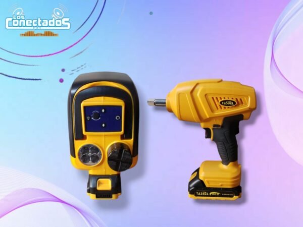 Kit Gata Hidráulica Inalámbrica 5 Ton + Llave de Impacto 1/2″ Tasbel