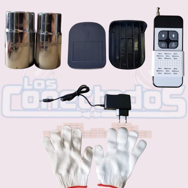 Kit Gata Hidráulica Inalámbrica 5 Ton + Llave de Impacto 1/2″ Tasbel - Imagen 3