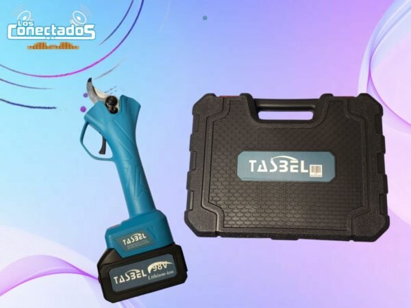 Tijera Inalámbrica Multiherramienta – Podar y Cortar Lata, 2 Baterías Recargables