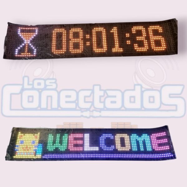 Letrero LED Programable desde el Celular | Compatible 12V y 24V para Auto y Negocios - Imagen 2