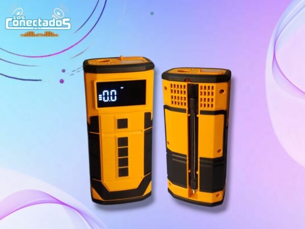 Partidor y Compresor Inalámbrico Multifunción | Con Linterna de Emergencia y Power Bank