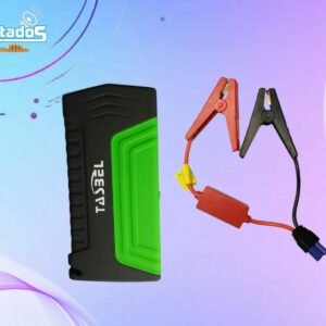 Partidor de Auto Multifunción con Linterna LED y Cargador USB – Herramienta de Emergencia Vehicular