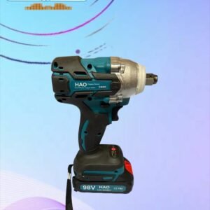 Llave de Impacto Inalámbrica 1/2” con 1 Batería y Cargador | Herramienta Eléctrica Portátil