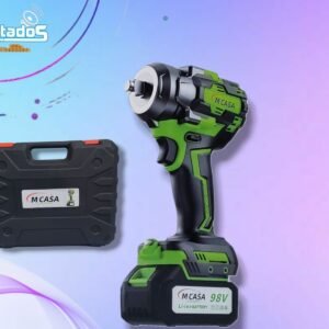 Llave de Impacto 1/2” 800Nm M-Casa Brushless | 2 Baterías, Cargador y Maleta con Accesorios