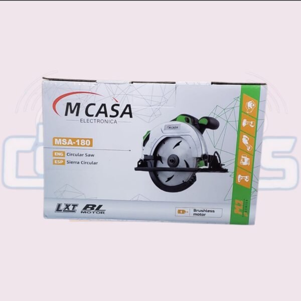 Serrucho Inalámbrico 7” M-Casa Brushless | 2 Baterías y Cargador Incluidos - Imagen 3