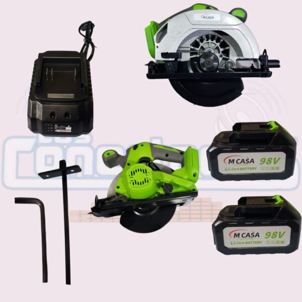 Serrucho Inalámbrico 7” M-Casa Brushless | 2 Baterías y Cargador Incluidos - Imagen 2