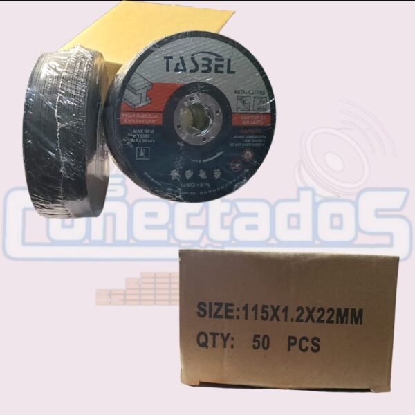 Disco de Corte Tasbel 4.5" x 1 mm - Imagen 2