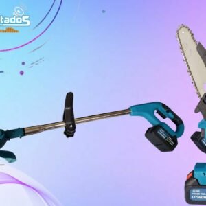 Pack de Jardinería Tasbel: Orilladora + Mini Sierra 6" con Baterías y Accesorios