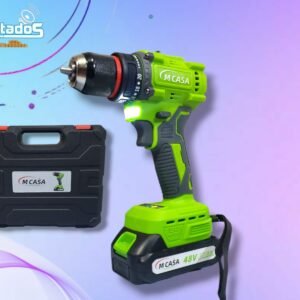Taladro Inalámbrico con Mandril Metálico M-Casa | 2 Baterías y Cargador Incluidos