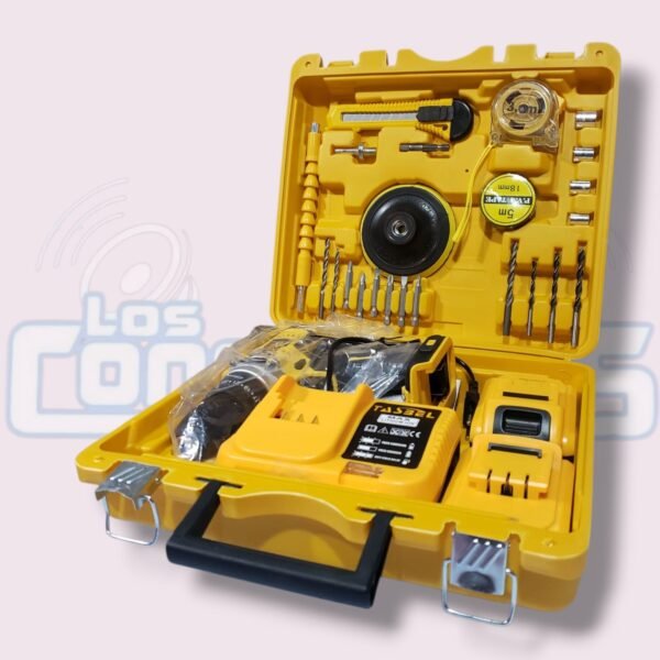 Taladro Inalámbrico con Pulidor y Accesorios Tasbel - Imagen 2