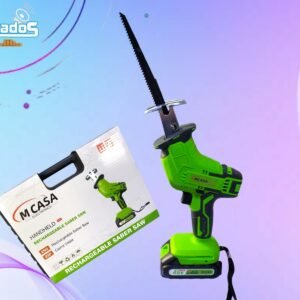 Sierra Sable Inalámbrica Recargable – 2 Baterías, Cargador y 4 Hojas