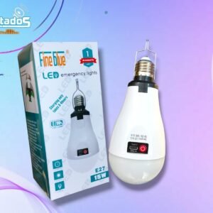 Luz de Emergencia LED con Encendido Automático para Cortes de Luz