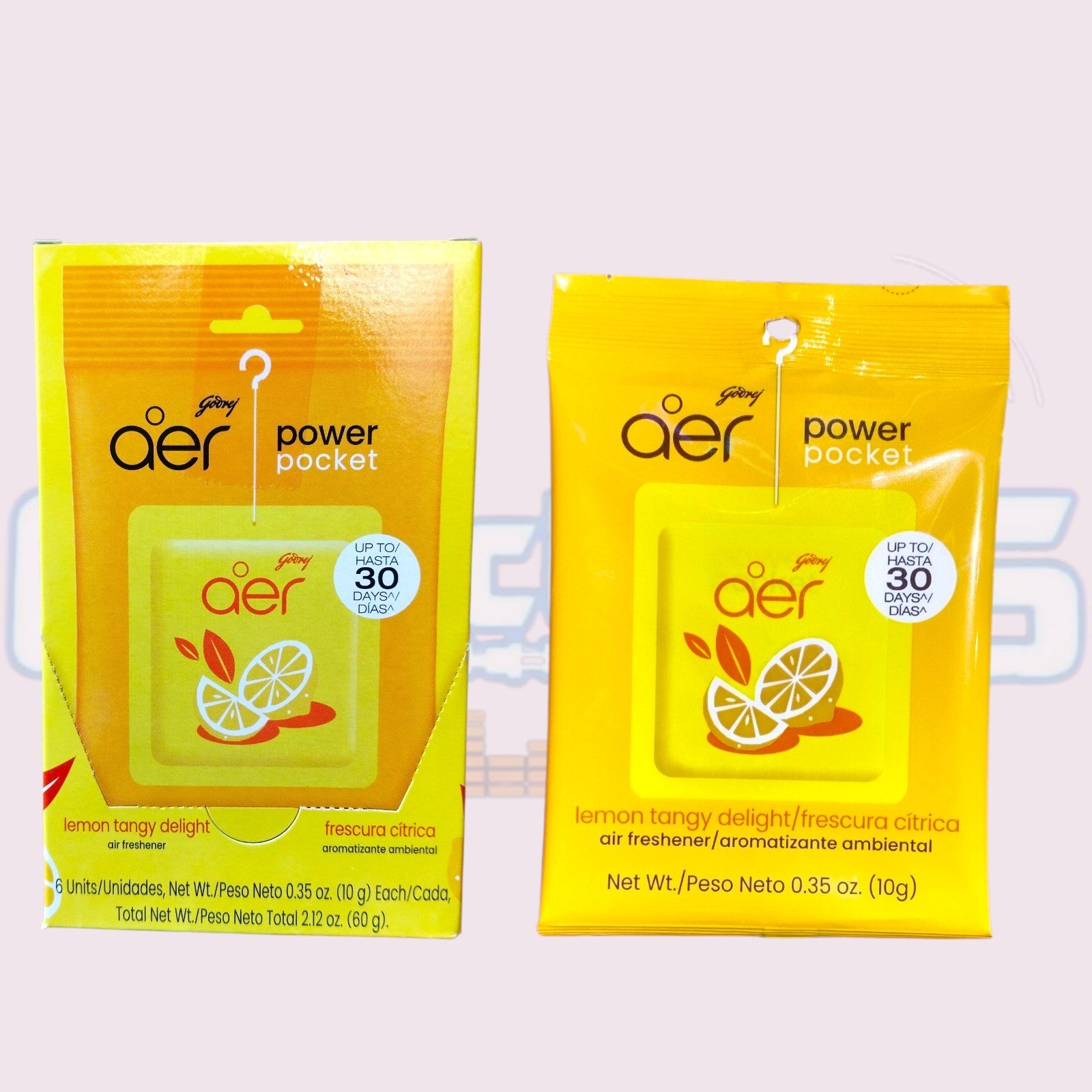 Aromatizante Ambiental Aer Power Pocket Cítrico – 30 Días Garantizados - Imagen 2