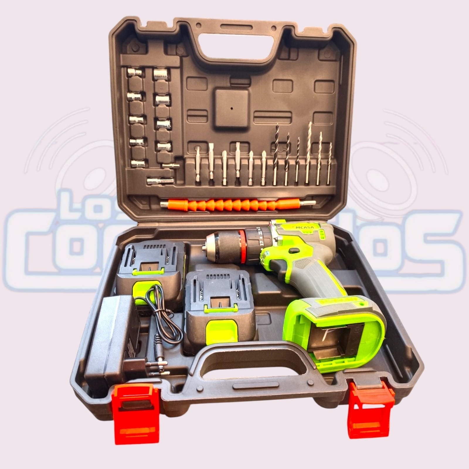Taladro Inalámbrico M-Casa 13mm Atornillador Percutor - Imagen 3