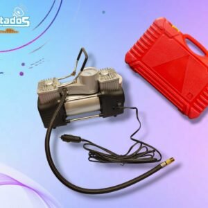 Compresor de Aire para Auto 12V con Accesorios y Maletín
